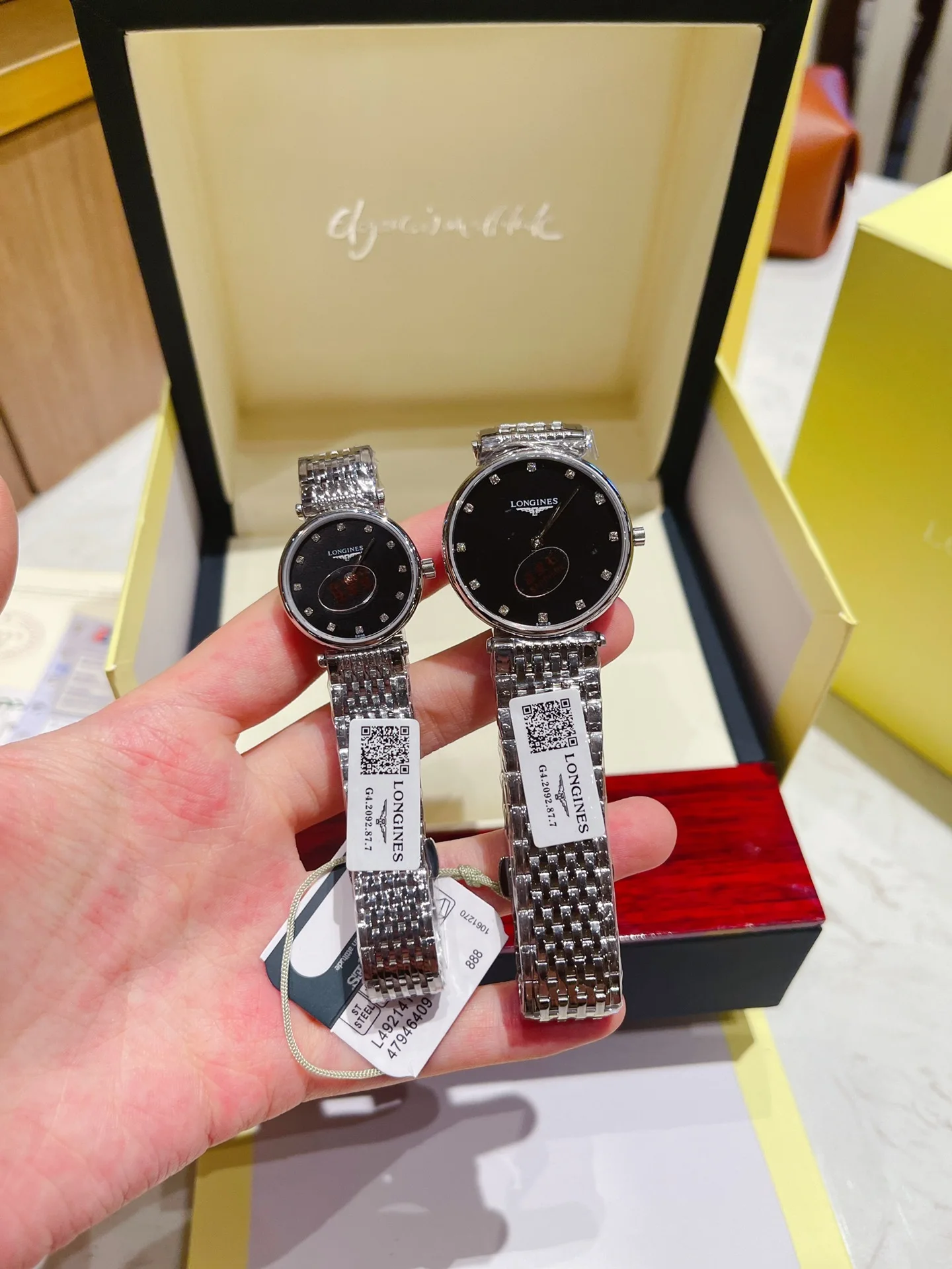 точная копия 1:1 Кварцевые Longines НаручНые Женские Лучший Бренд Роскошные
