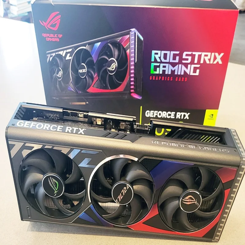 

Лидер продаж, купите 2 и получите 1 видеокарту ASUS ROG Strix GeForce RTX 4090 OC 24 ГБ GDDR6X