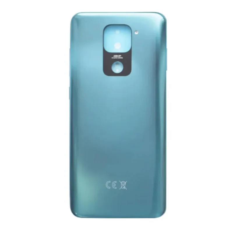 Задняя крышка батарейного отсека для Xiaomi Redmi Note 9 серый синий зеленый белый цвет -