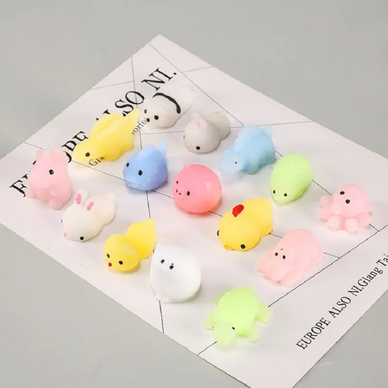 Mochi Squishies Kawaii Anima мягкие игрушки для детей Антистресс мяч сжимавечерние сувениры