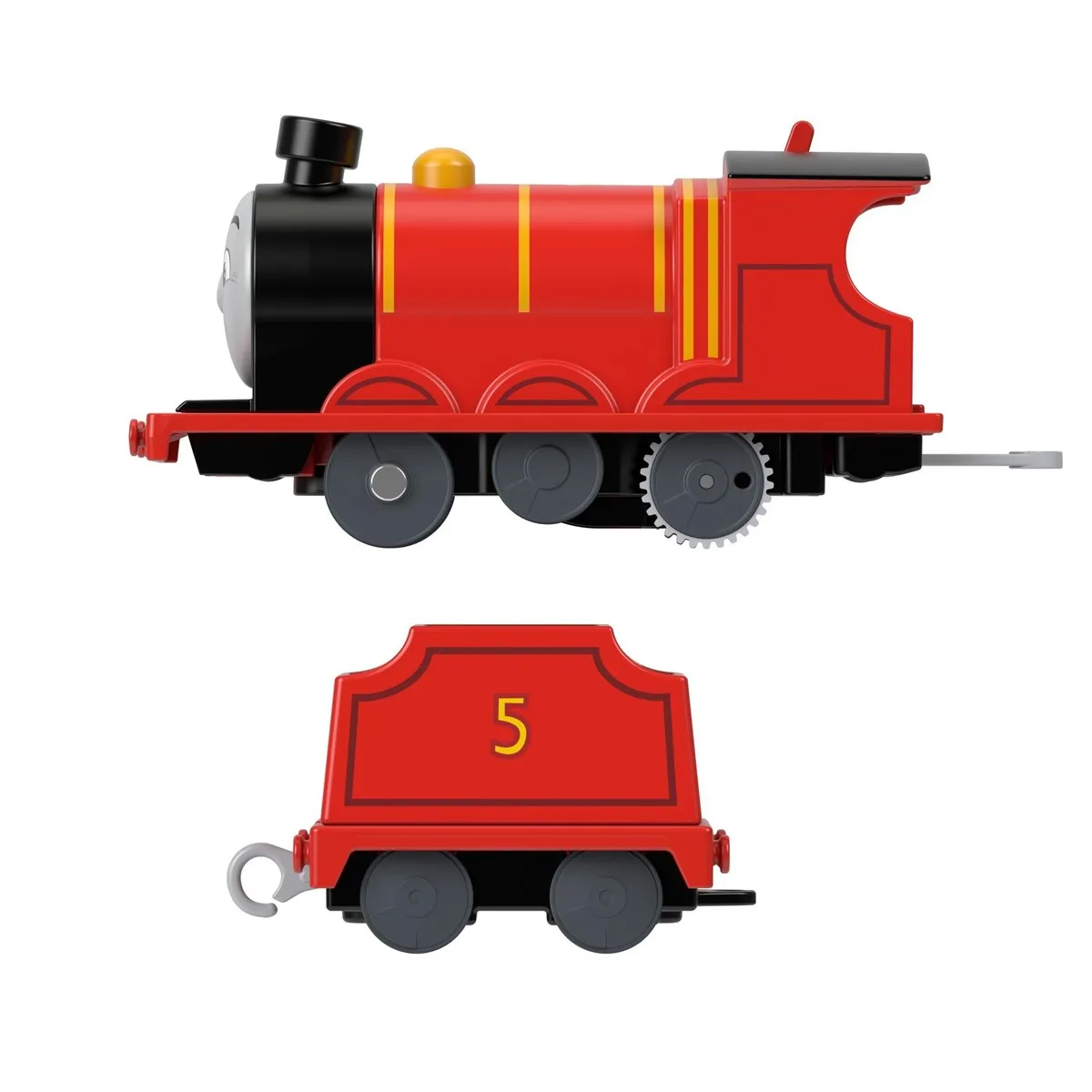 Набор поездов Thomas and Friends HDY70 оригинальный моторизованный набор Джеймс детская