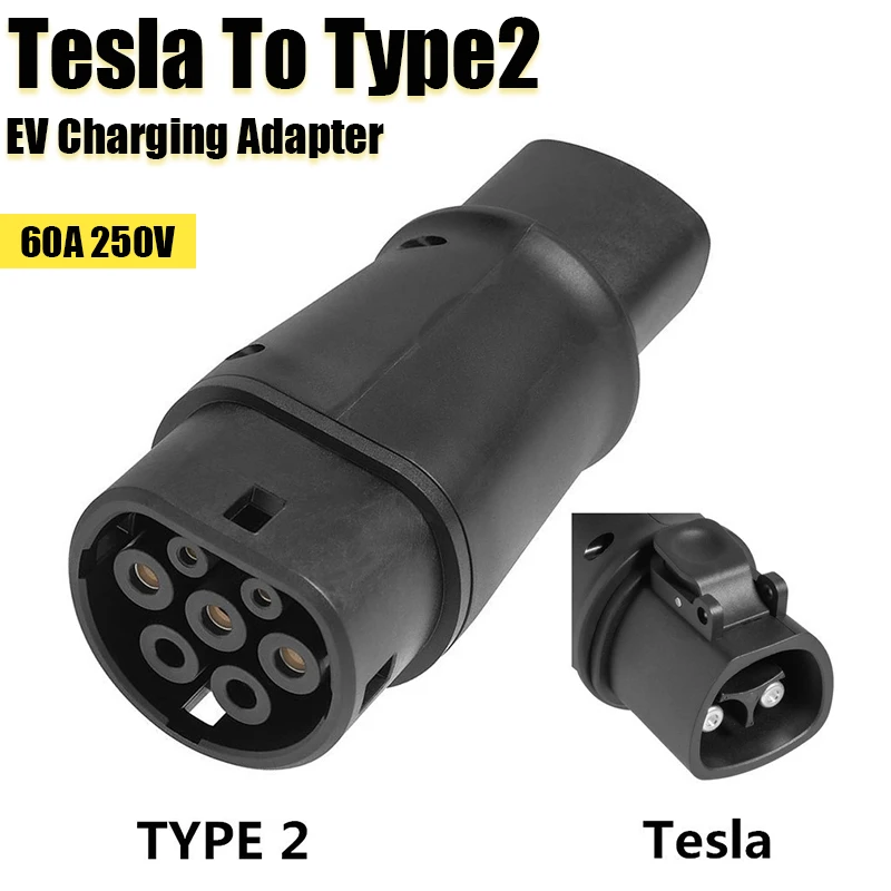 

EV адаптер 60A Tesla для зарядного устройства типа 2 EV