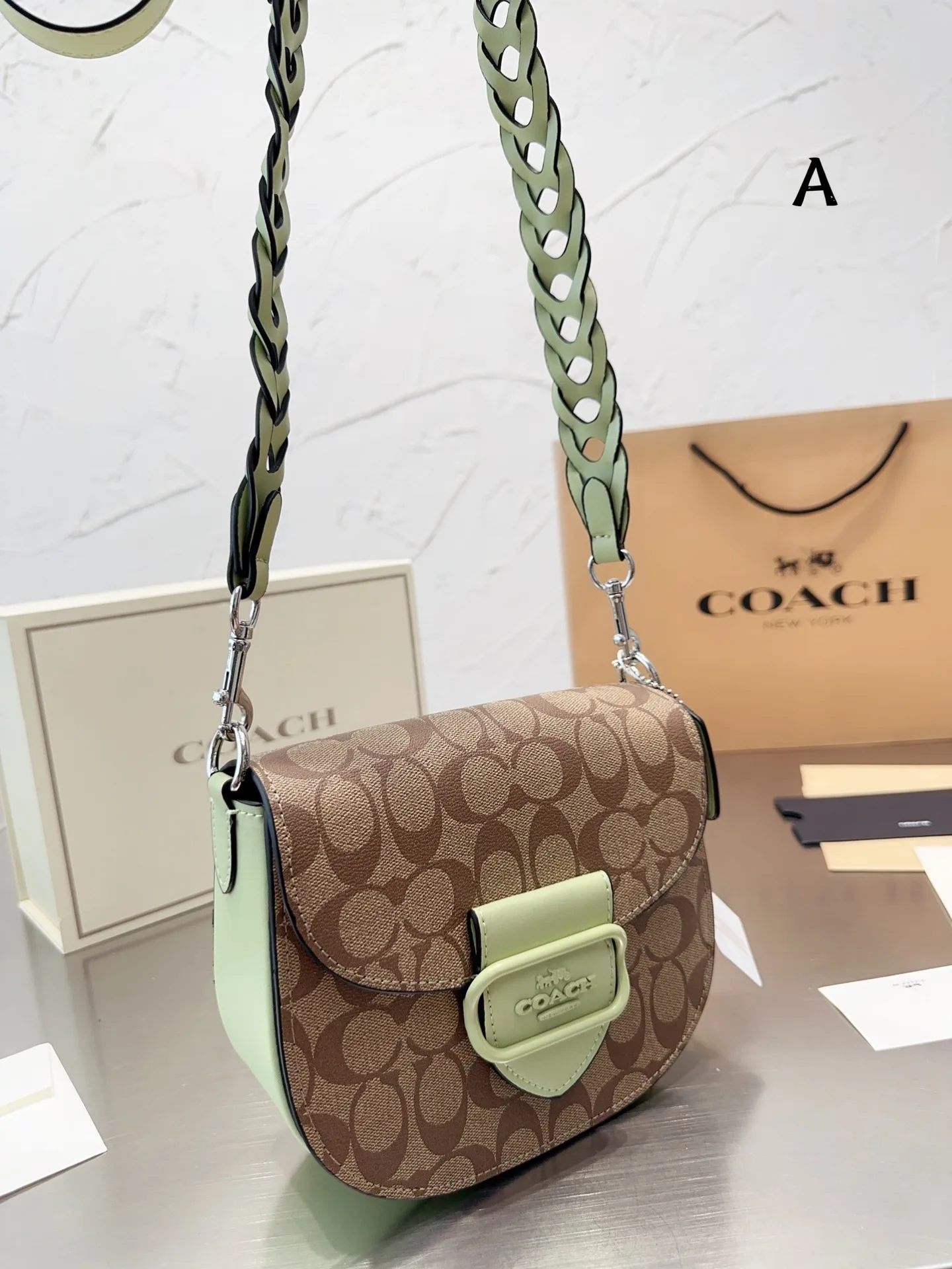 в стиле Coach Новые модные кошельки-мессенджеры сумки на плечо подмышки Модные