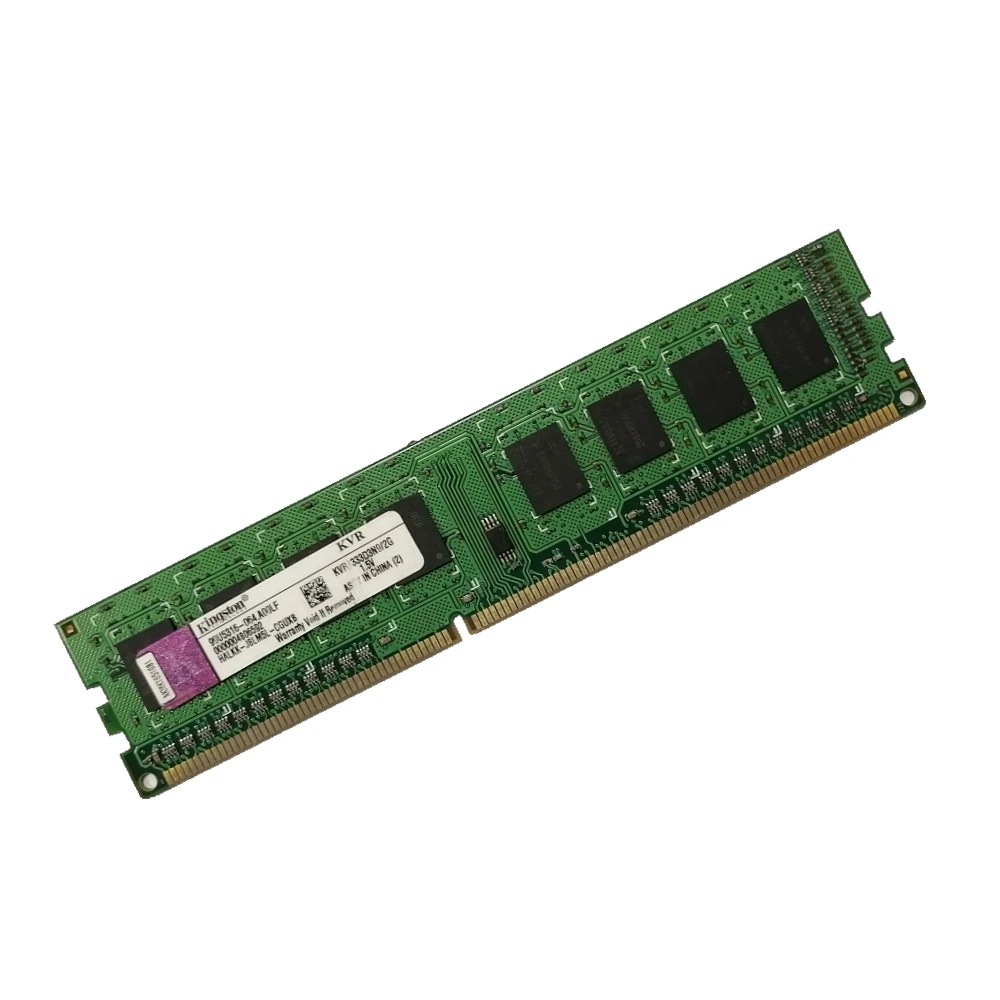 ОЗУ Dimm 2Gb PC3-10600(1333)DDR3 Kingston KVR1333D3N9/2G,  99U5316-064.A00LF