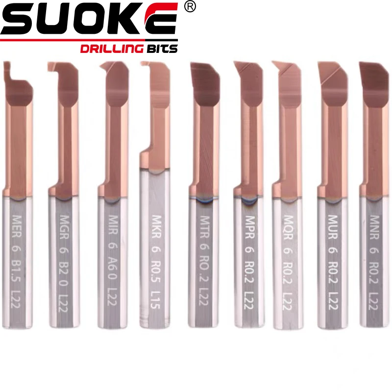 

MTR Series Boring Tool Mini Internal Turning Tool Carbide CNC Grooving Cutter Bar Full Range Of Small Hole Lathe Tools