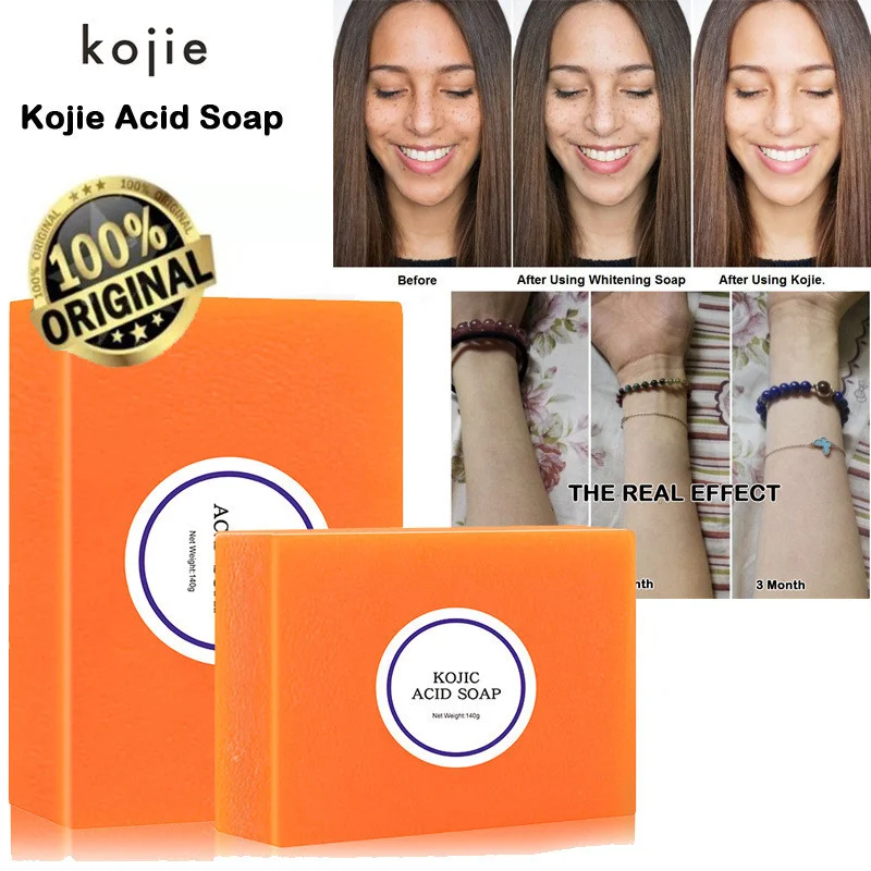 

100g Kojic Acid Soap 3 colors option Glutathione Soap Skin Lightening Soap Hand made Soap Skin Bleaching Soap Brightening face