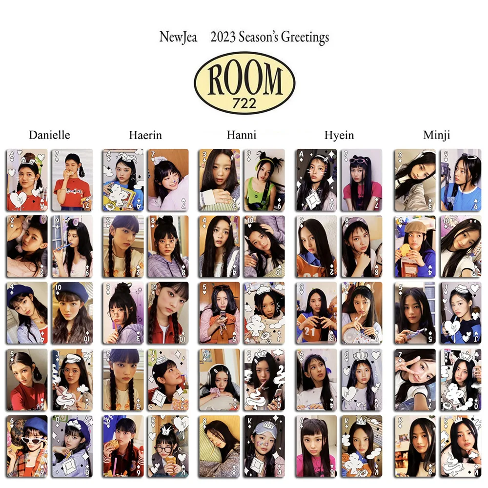 

5 шт./набор, открытки из джинсовой ткани