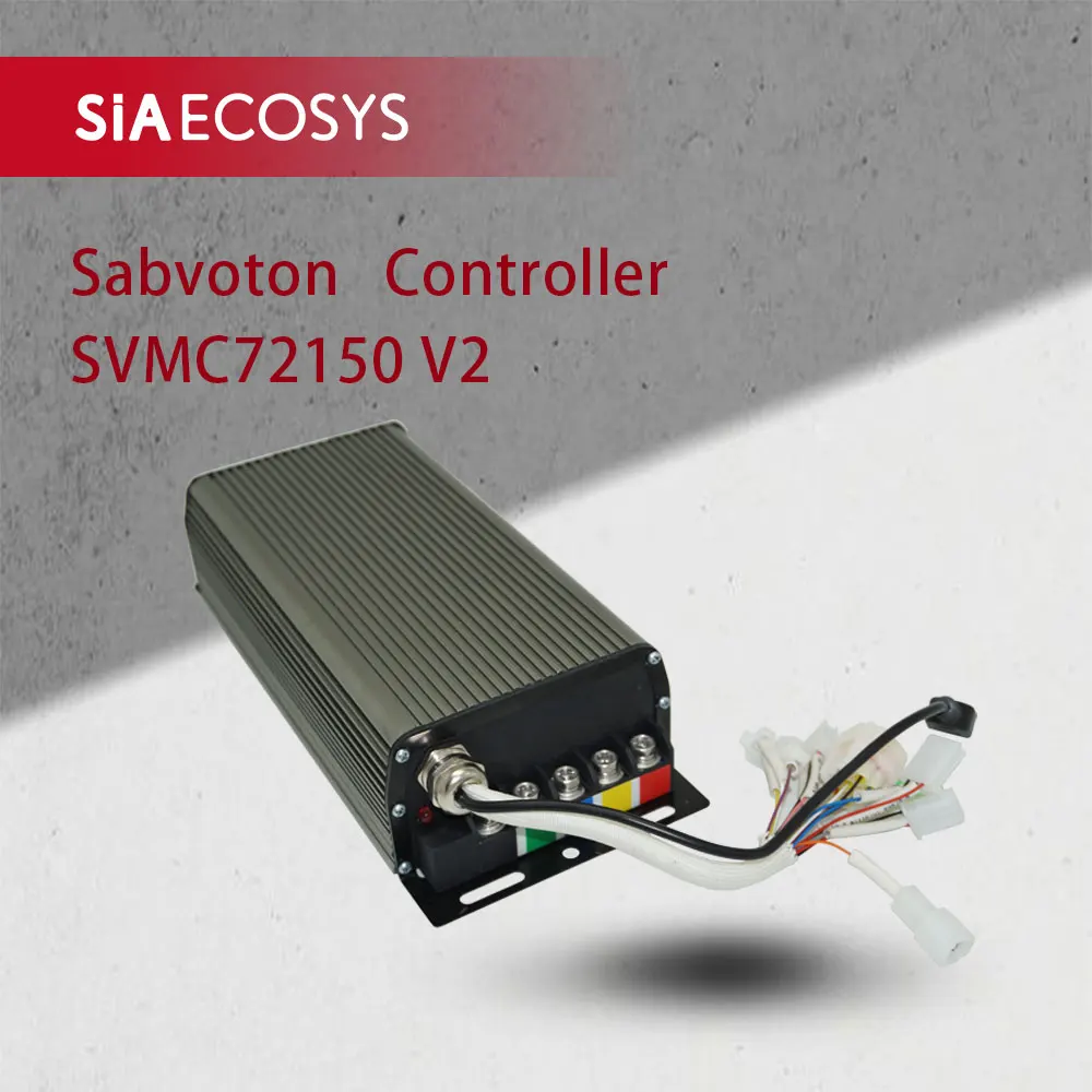 

SVMC72150 V2 Sabvoton 72 В 150 А Программируемый контроллер FOC для электронного мотоцикла 3000 Вт, электронного скутера 72 В 150 А с Bluetooth