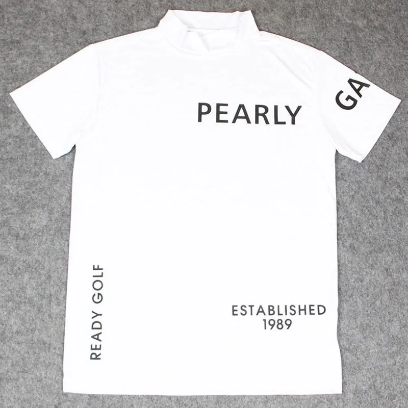 Men's Polo Shirt Quick Dry Performance Short Sleeve Fashion Jersey Golf Shirt Breathable Fabric