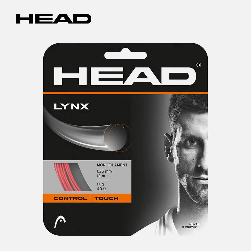 HEAD Tennis String Racket Line Polyester Hard Durable Strings LYNX SONIC PRO Synthetic Gut PPS Accessoriess