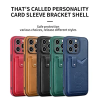 Wallet PU Leather iPhone Case Fold Stand Apple 7 8 X XS XR 11 12 13 SE 2020 Mini Pro Max For Men Women
