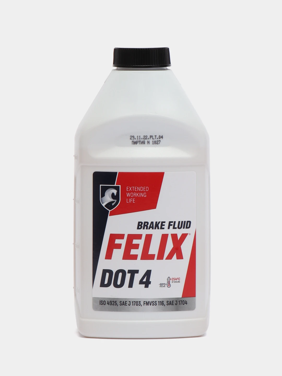 Тормозная жидкость FELIX Dot-4 455гр,