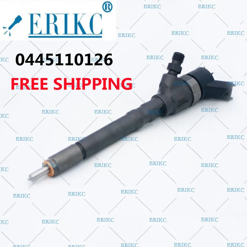 

ERIKC FREE SHIPPING Common Rail Fuel Injector 0445110126 0445110290 0445110729 FOR HYUNDAI & KIA NO 33800-27900 Cummins 5263319