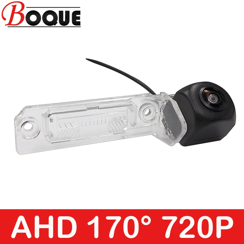 

BOQUE 170 Degree 1280x720P AHD Car Vehicle Rear View Reverse Camera for Volkswagen Golf 4 5 Estate Plus Variant Cabriolet Cross