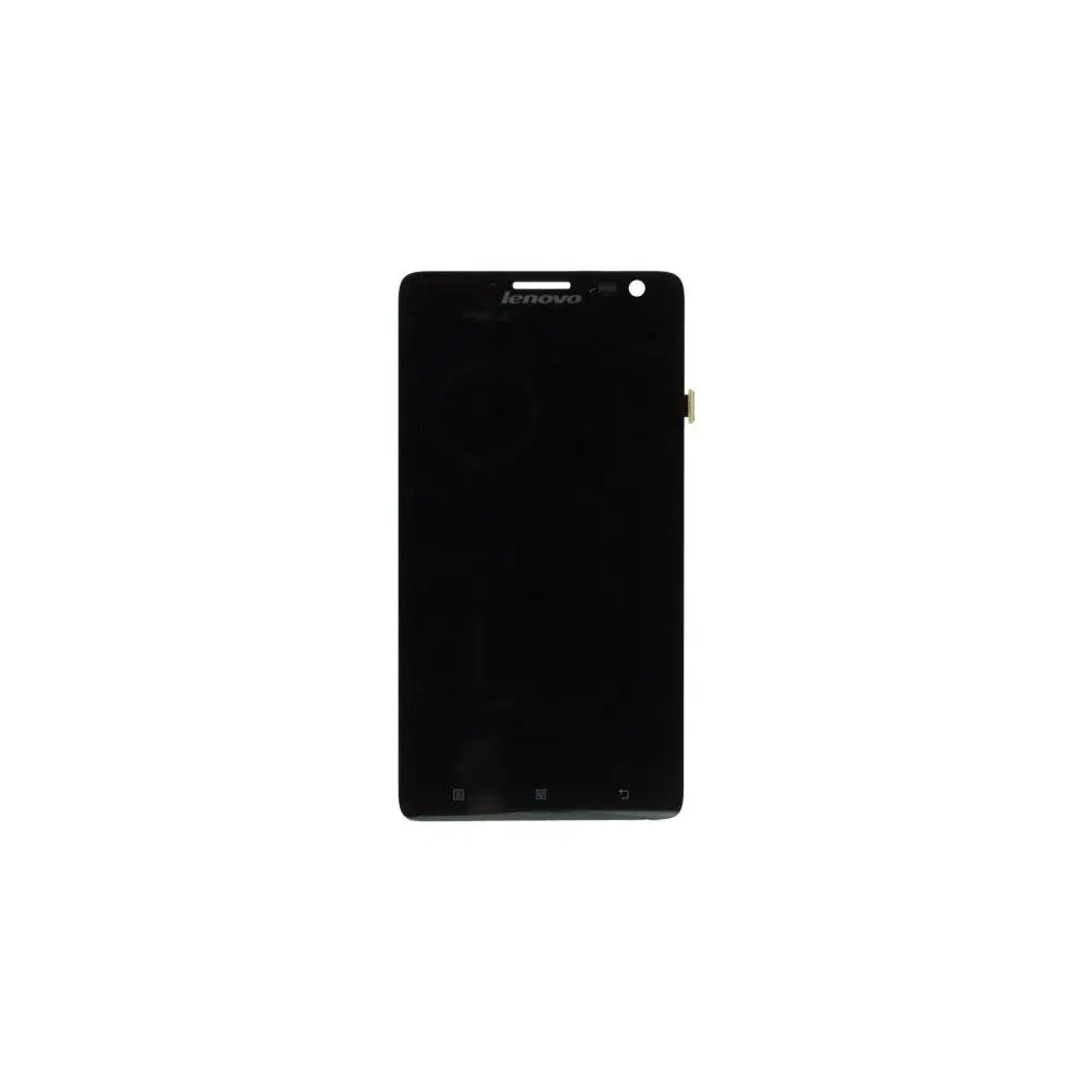 ЖК-Дисплей для Lenovo S856 в сборе с тачскрином (черный)с сенсорным экраном и дигитайзером, замена