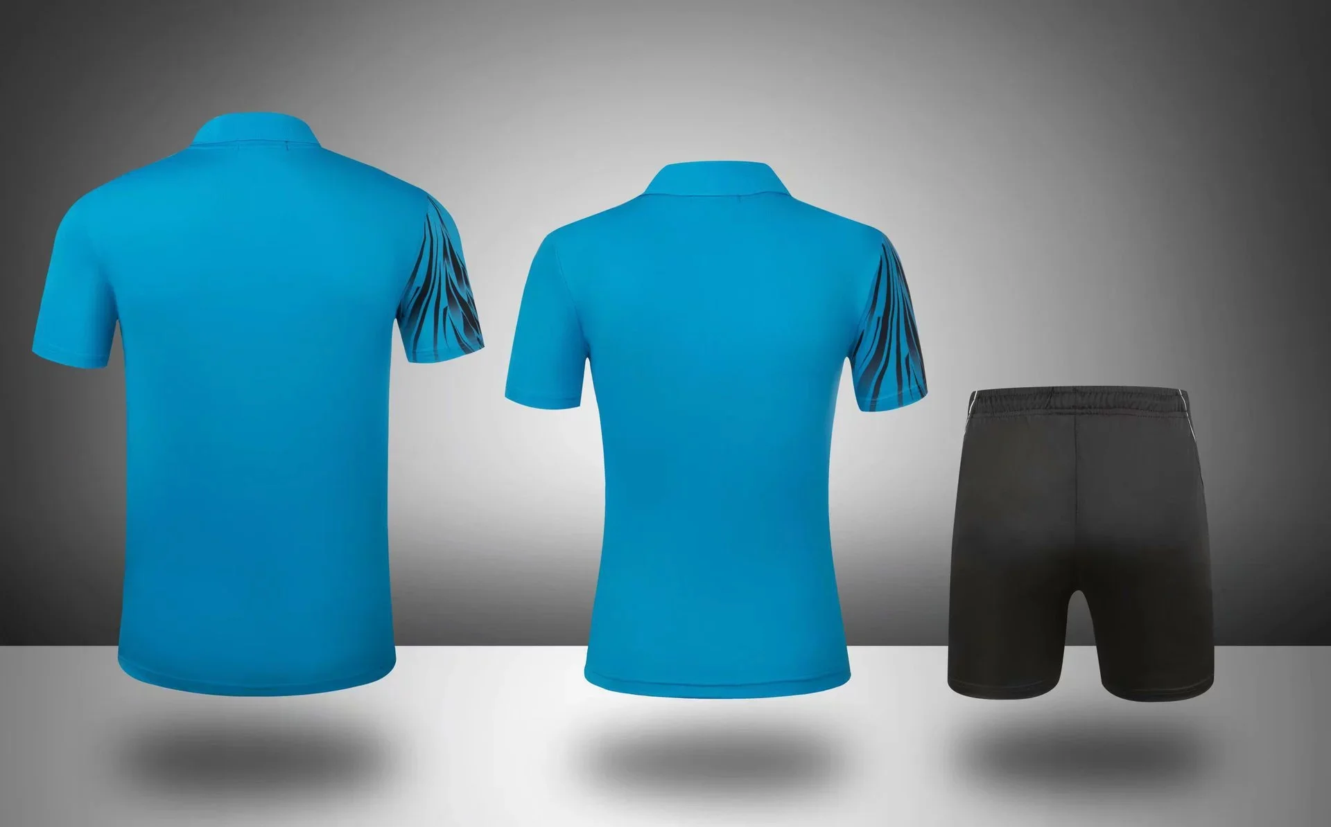 Summer New Quick-drying Sports Table Tennis Suit Men's And Women's Ping-pong Sports Suit Set Competition Suit Sweat Fabric