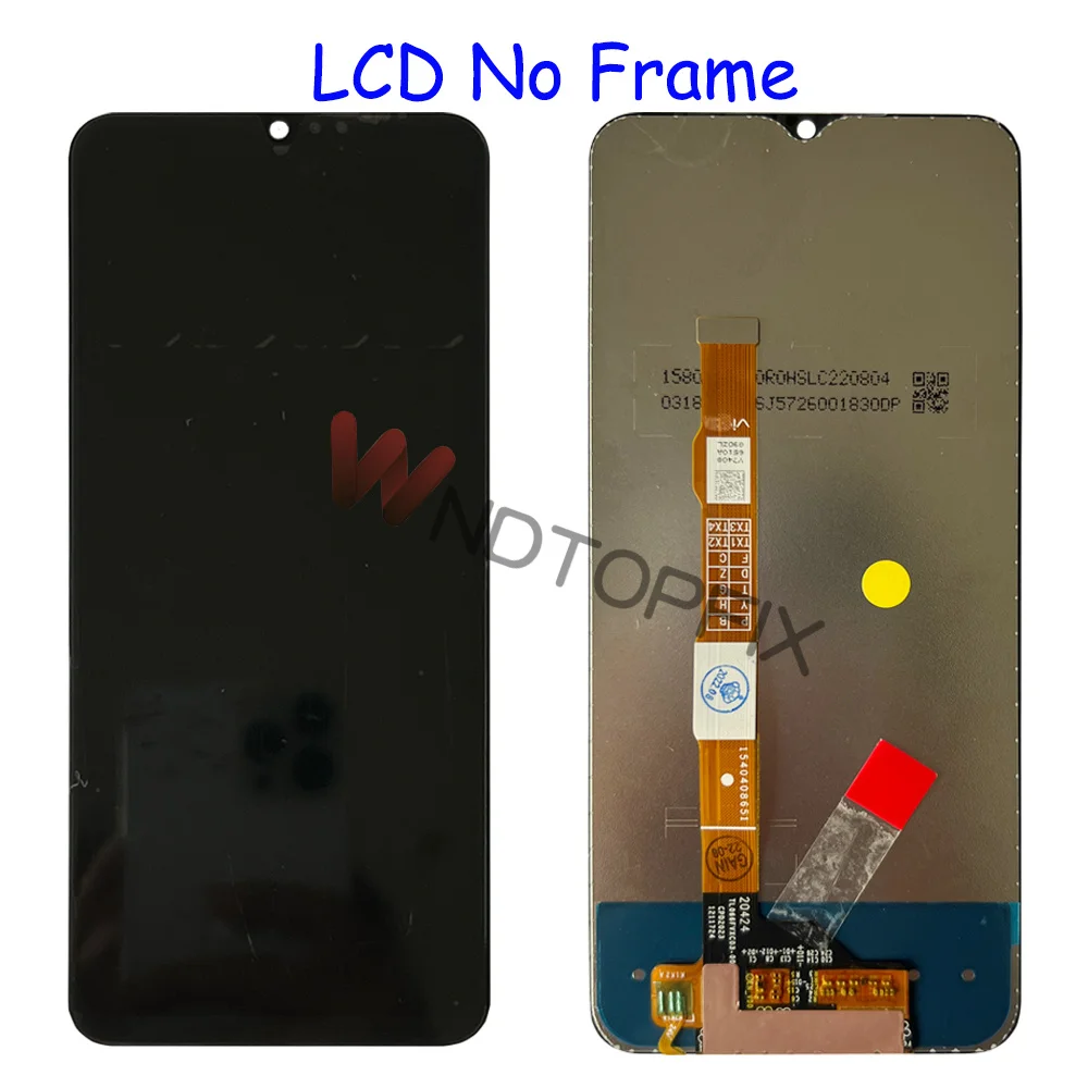 Фото ЖК-дисплей 6,58 дюйма для Vivo Y72 5G, сменный дигитайзер сенсорного экрана в сборе для VIVO Y72 5G V2041, Замена ЖК-экрана телефона №3