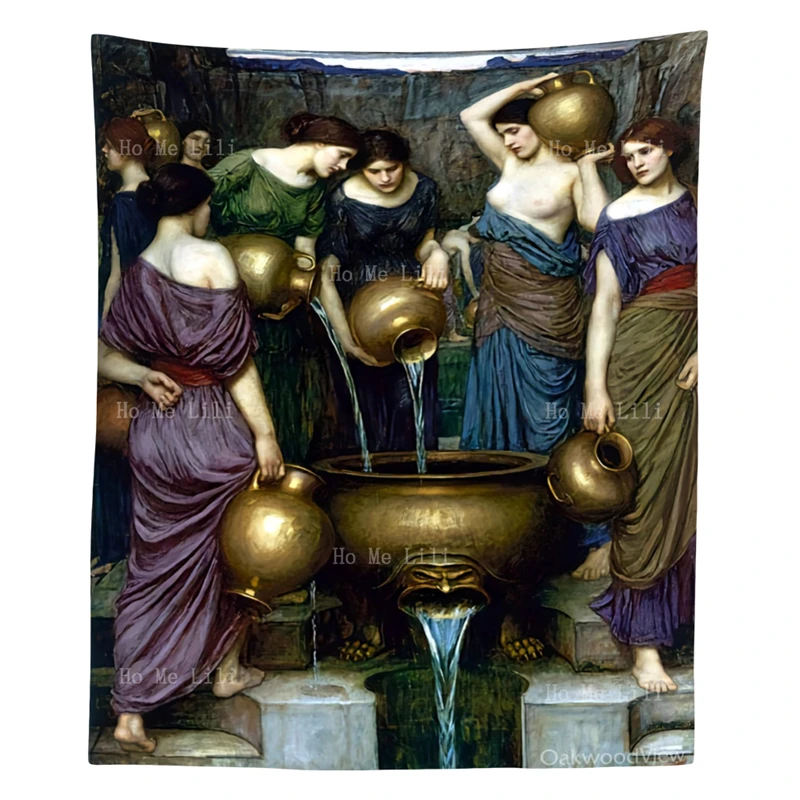 

Circe пригласительная гигантская малая богиня даты греческая мифология Средневековый Ренессанс фарбик мягкий гобелен от Ho Me Lili
