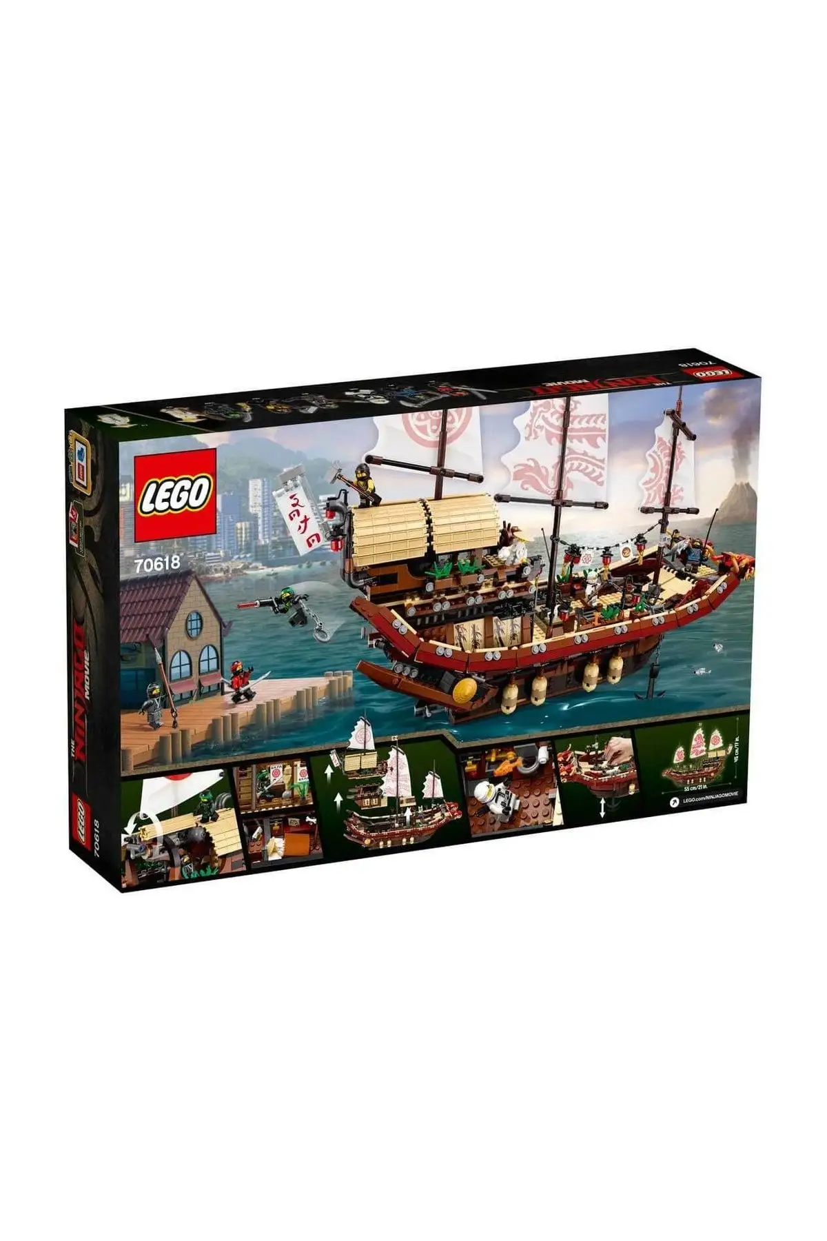 Летающий Корабль Мастера Ву Лего Купить