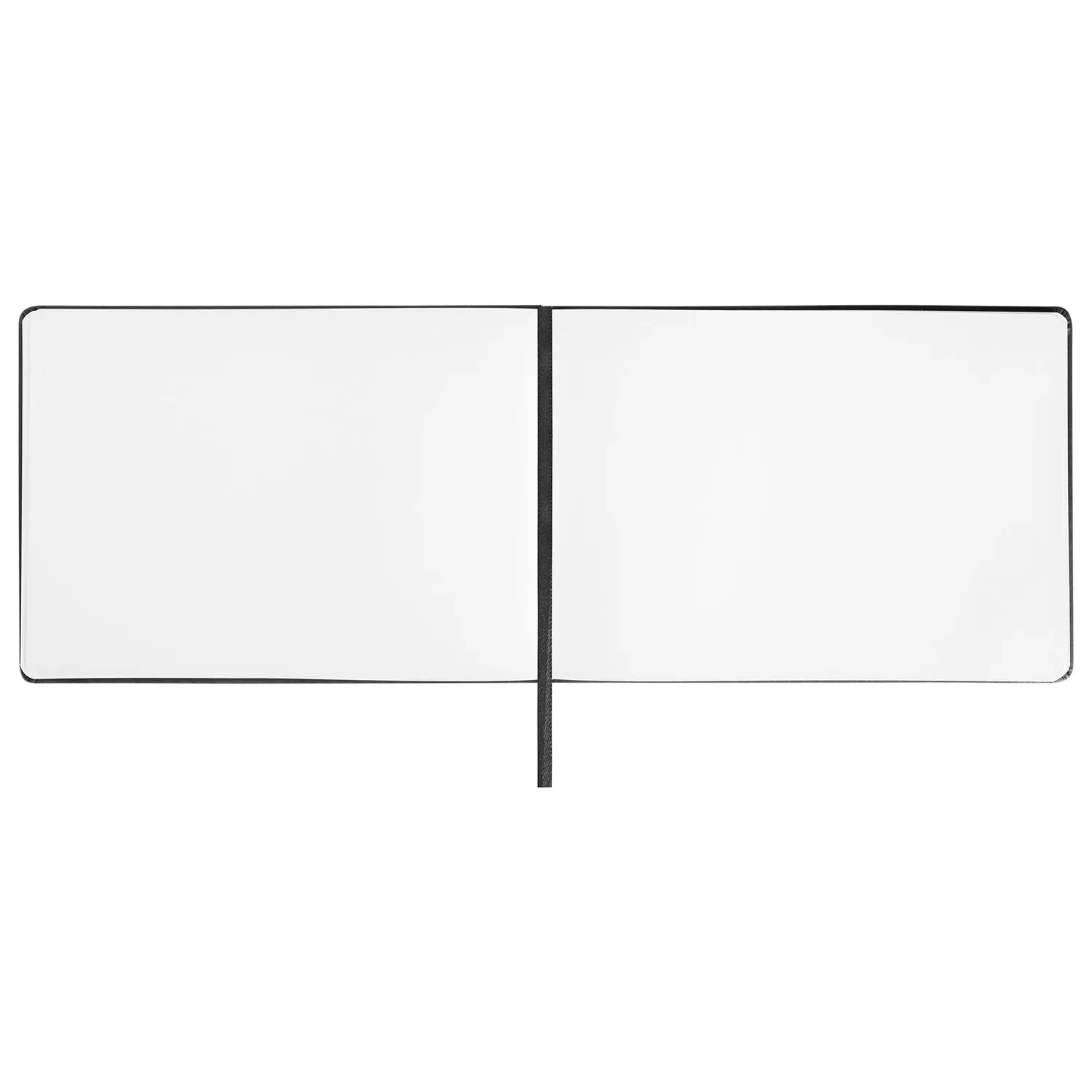 Скетчбук белая бумага 140 г/м2 210х148 мм 80 л. КОЖЗАМ резинка BRAUBERG ART CLASSIC черный 113182