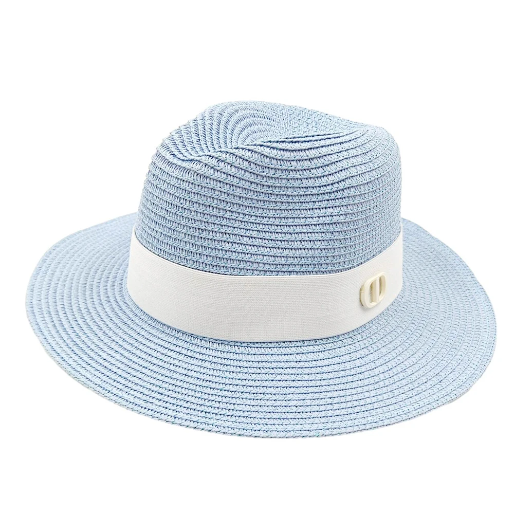 Шляпа hatjazz Новая Летняя женская панама шляпа от солнца уличная соломенная