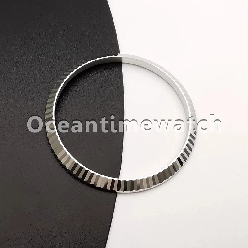 

Luxury Mechanical Watch 904L Stainless Steel Fluted Watch Bezel For 36mm, 116234, 126234, Aftermarket Watch Replacement