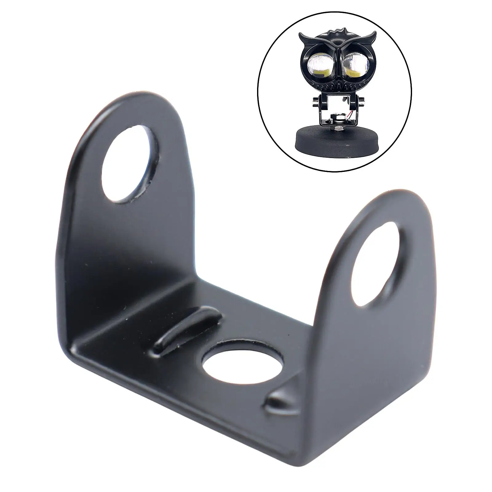 

Кронштейн Для Фары Мотоцикла, Высокопроизводительный, Черный, U-образный, Сменное Крепление