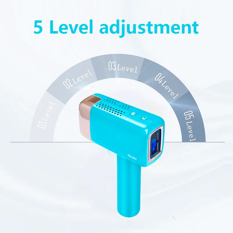 MLay Laser Epilator T14 Hair Removal IPL ICE Hair Removal Cold  Painless Epilator Body Face Depilador a Laser 500000 Flashes