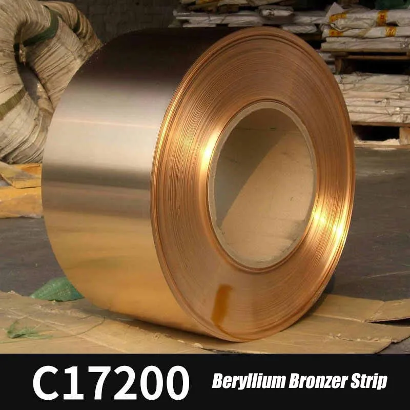 Бронзер бериллий C17200 толщиной 0 08-1 2 мм листы медной фольги промышленная