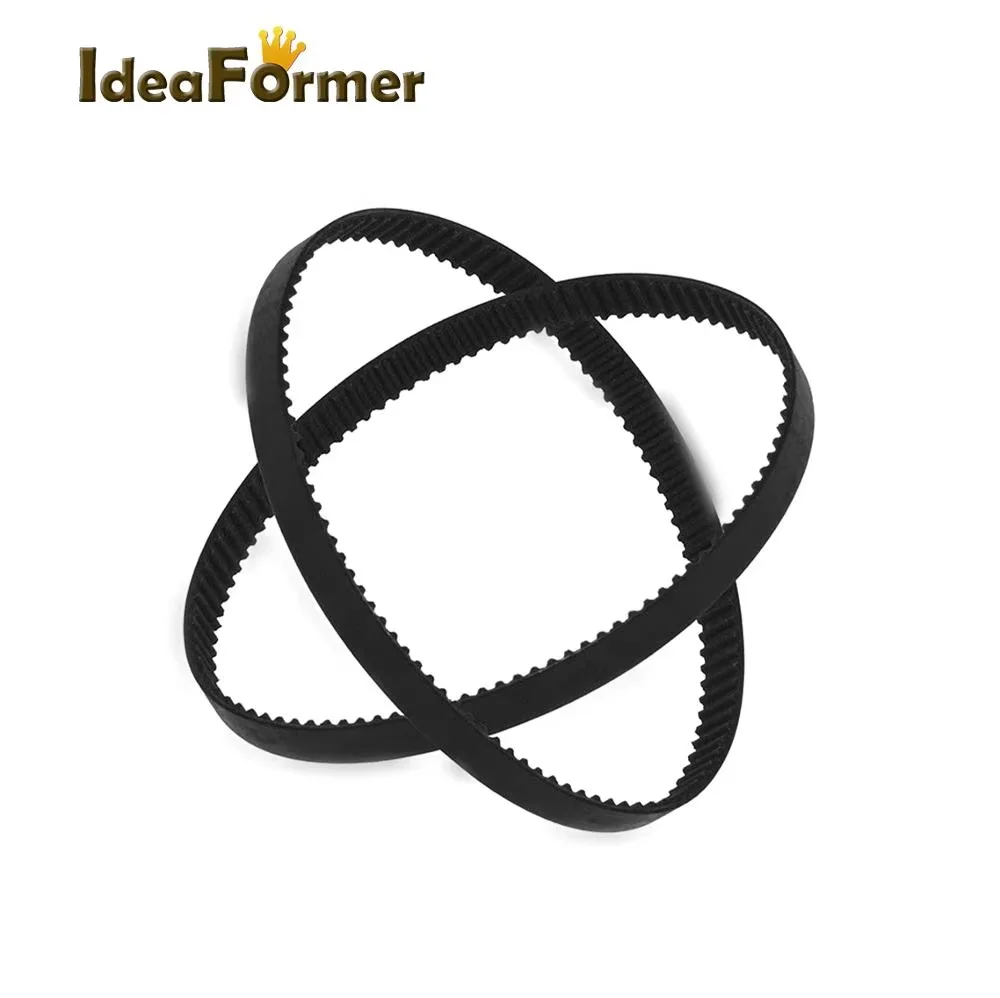 Для 3D-принтера Часть GT2 Закрытый ремень ГРМ Резиновый 2GT 6 мм 160 188 200 810 Синхронные