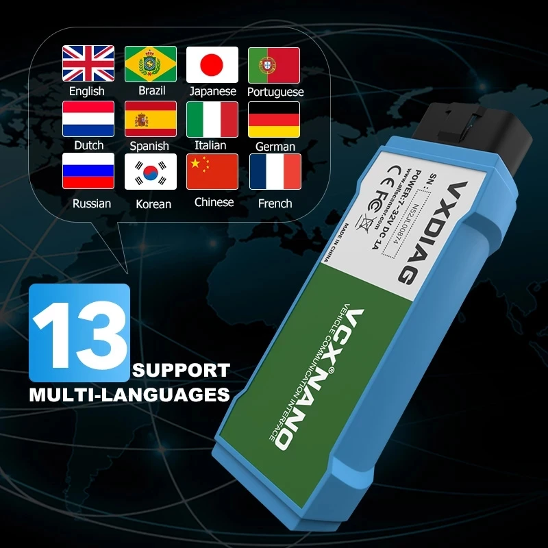 VXDIAG VCX NANO для JLR SDD V160.01 OBD2 диагностические инструменты автомобильный