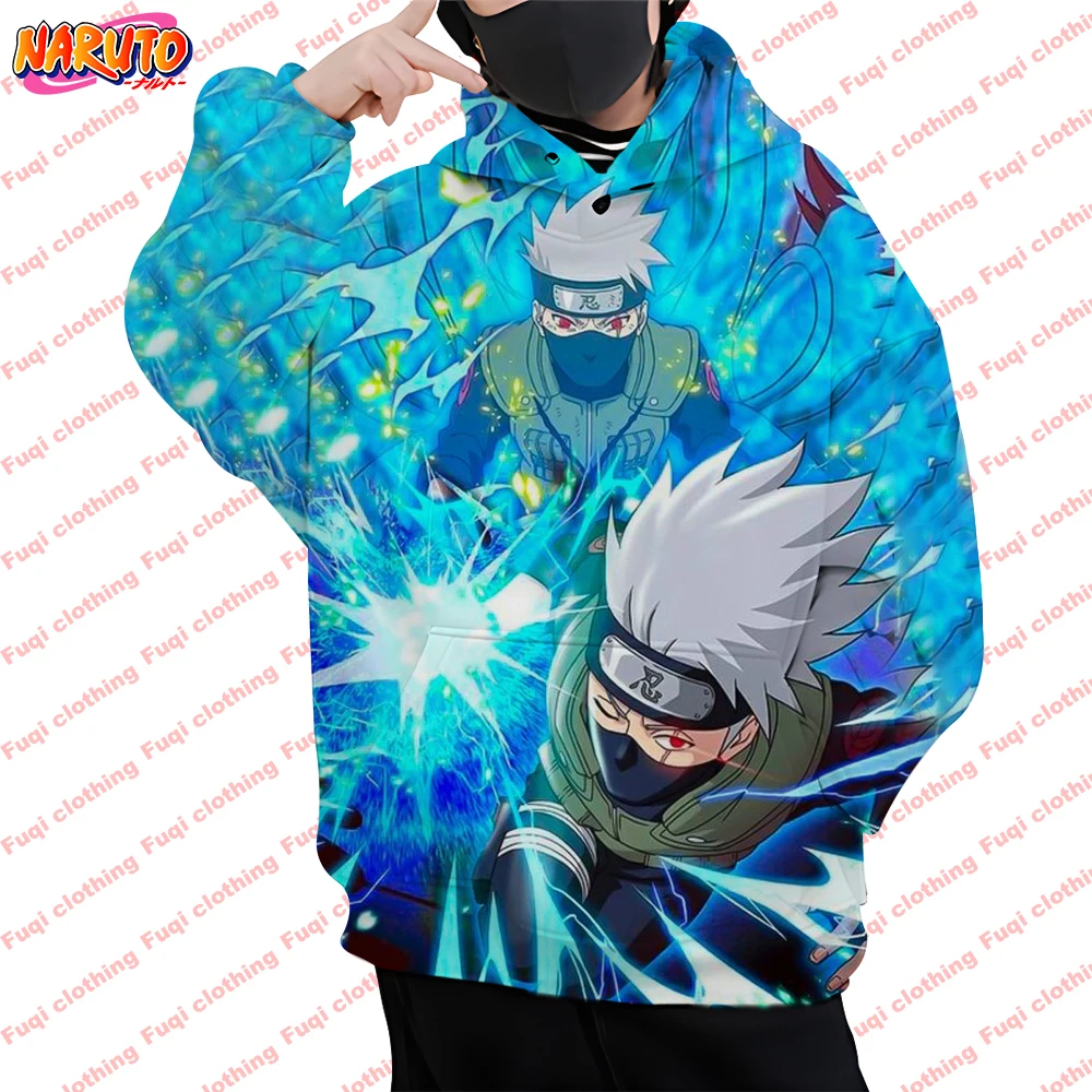 

Men's hooded shirt Naruto 3D hat shirt loose -shirt -shirt nage hooded hooded naruto men's clothing street clothing