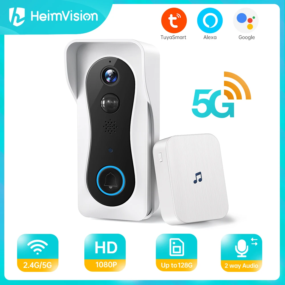 Смарт-видеодомофон Heimvision HM210 Tuya Wi-Fi 1080P | Безопасность и защита