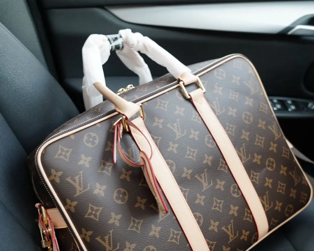 точная копия 1:1 Мужская Для Гольфа Louis Vuitton Сумка С Одним Плечом Бизнес - Принт