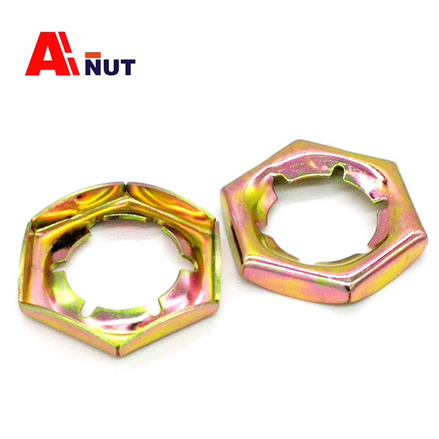 Счетные гайки с цинковым покрытием, Стопорная гайка DIN7967, B027