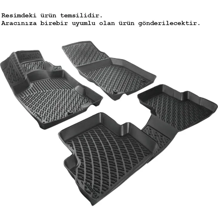 Rizline Черная швабра Hyundai Santa Fe Hybrit после 2020 года с 3D-бассейном