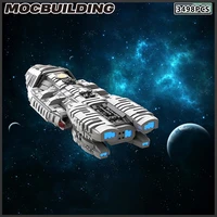 starship fleet ucs scale battle starfighter space series model moc building block diy brick toys gift birthday present playsets