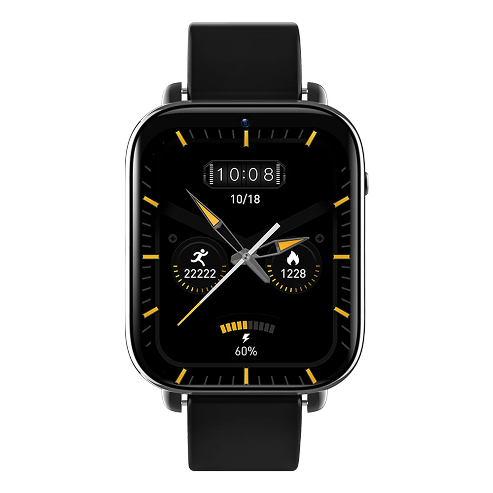 

Rogbid King SPO2 Sensor Smart Watch 4G Android 9.1 Smartwatch Men Women Quad Core 4GB 128GB 5.0+8.0MP Dual Camera Wifi GPS Watch