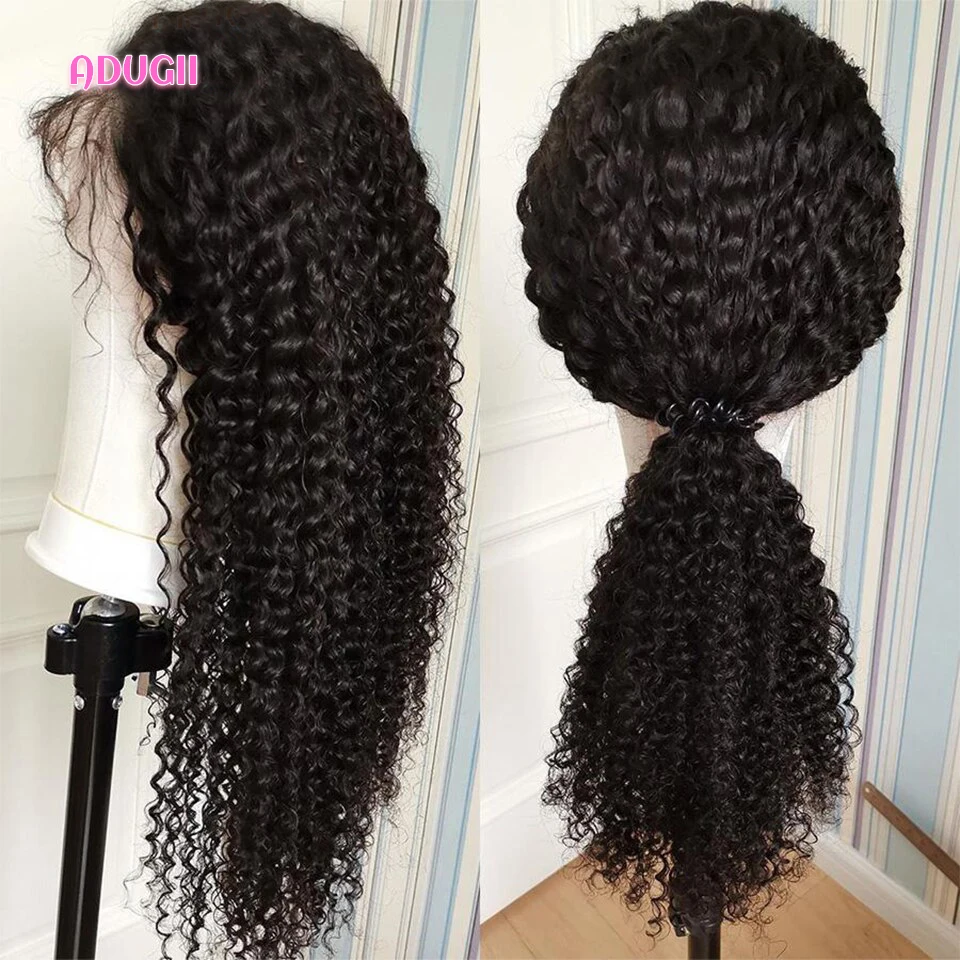 30 Inch Deep Wave Lace Front Wig Human Hair Wigs For Black Women Brazilian Hair T Part Hd Wet And Wavy Water Wave Lace Front Wig enlarge
