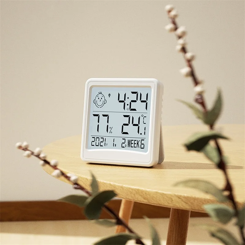 

Digital Thermometer Hygrometer Indoor Temperature Sensor Humidity Meter Weather Station For Home