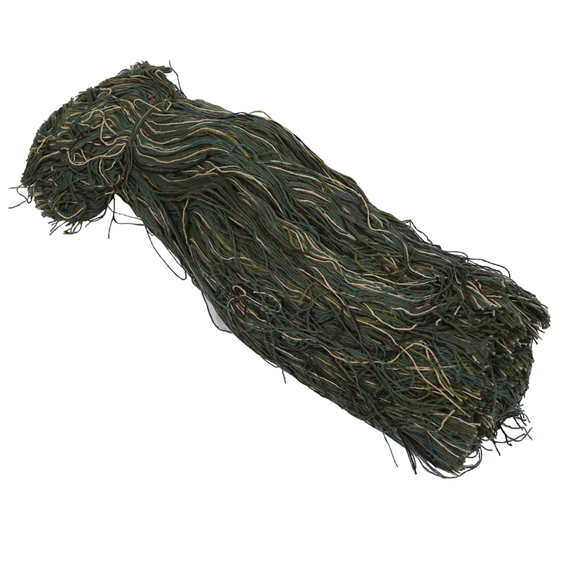 

Ghillie Suit Thread Camouflage Lightweight Ghillie Yarn Hunting Clothing Accessories for Outdoor CS Field Hunting Jungle Camoufl