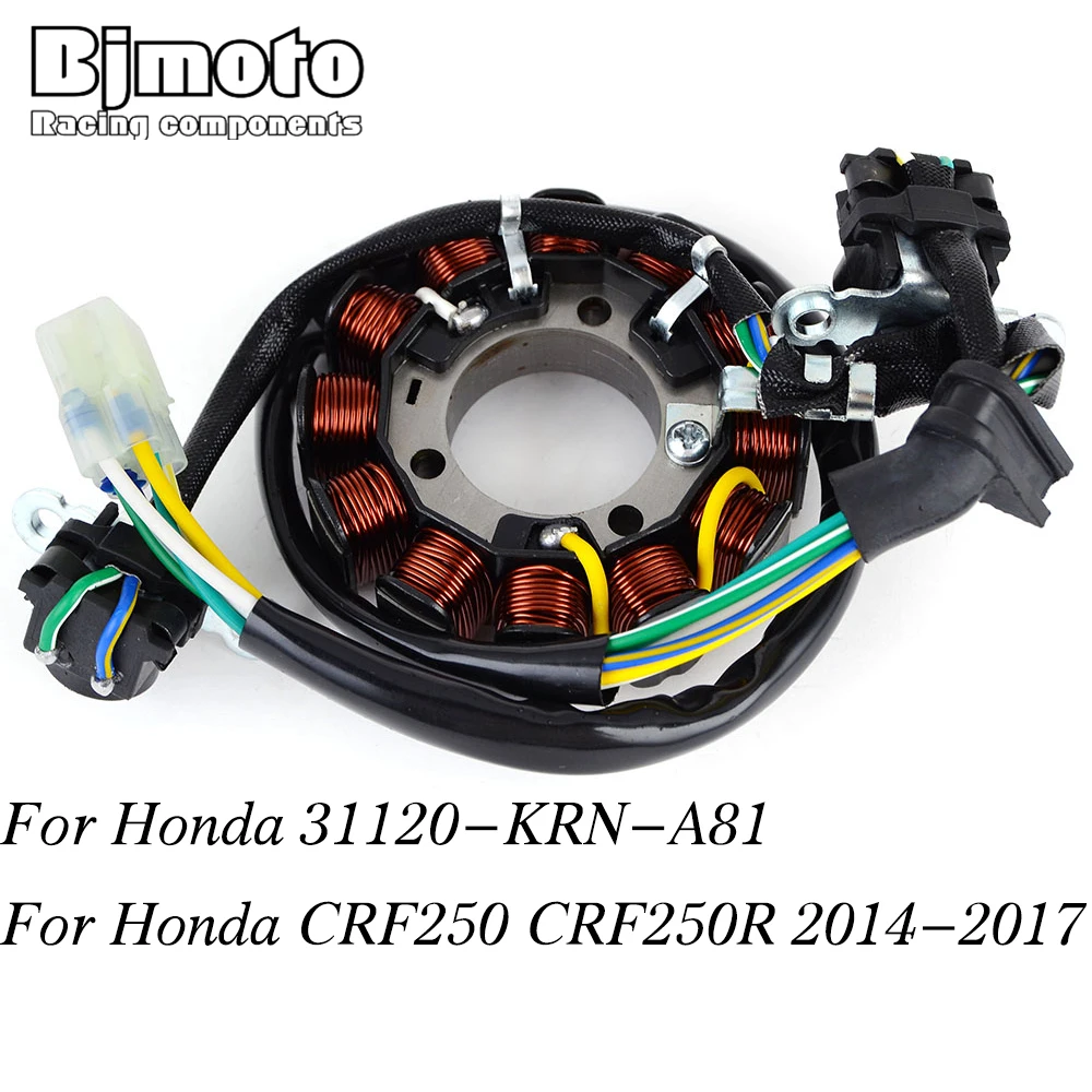 

Motorcycle Stator Coil For Honda 31120-KRN-A81 CRF 250 CRF 250R CRF-250 CRF-250R CRF250 CRF250R 2014 2015 2016 2017