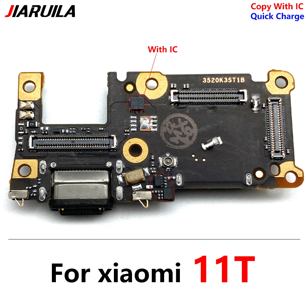 Charger Board Flex For Xiaomi Mi 11T / Mi 11T Pro USB Port Connector Dock Charging Flex Cable