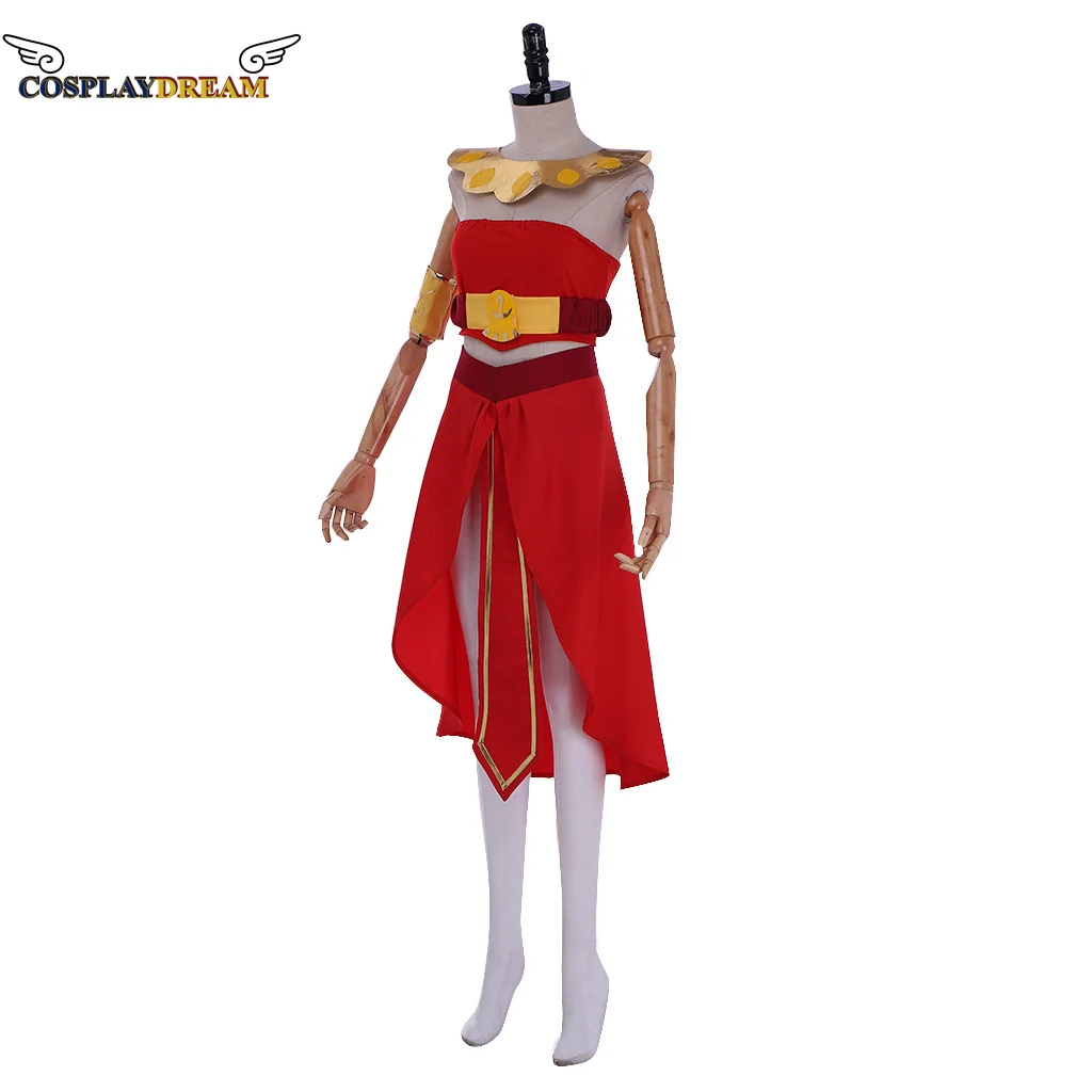 Женский костюм для косплея аниме сексуальный наряд с запахом и юбкой принцессы