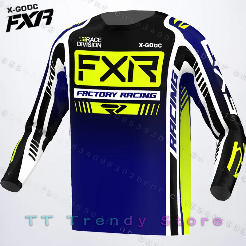 

motorcycle bike team downhill jersey Offroad MX bicycle locomotive shirt cross country mountain bike mtb X-GODC FXR racing