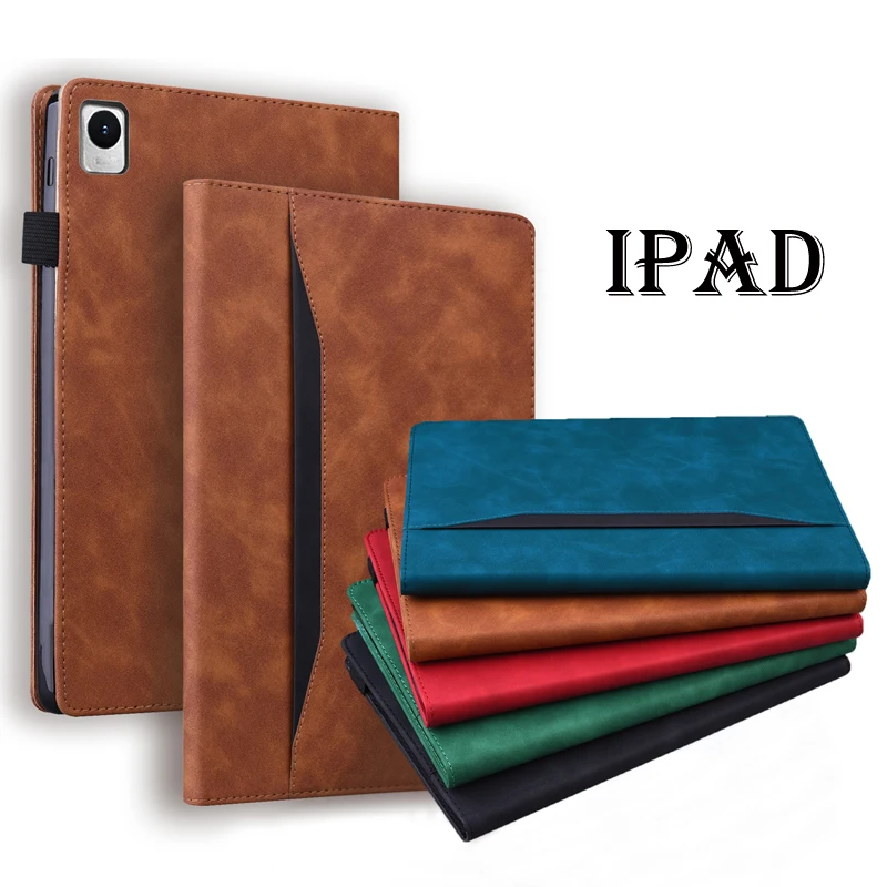 Кожаный чехол-бумажник для iPad Mini iPad Air/Pro 7,9/8,4/9,7/10,2/10,5/11 дюймов
