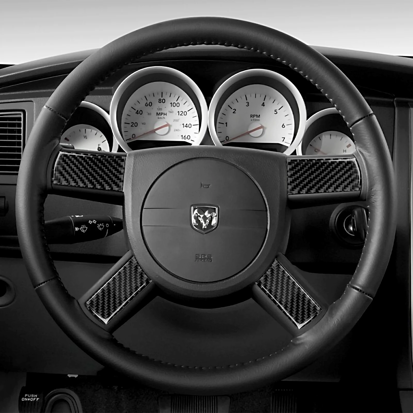 Наклейка из углеродного волокна для Dodge Challenger 2008 2009 2010 2011 2012 2013 2014 Аксессуары |