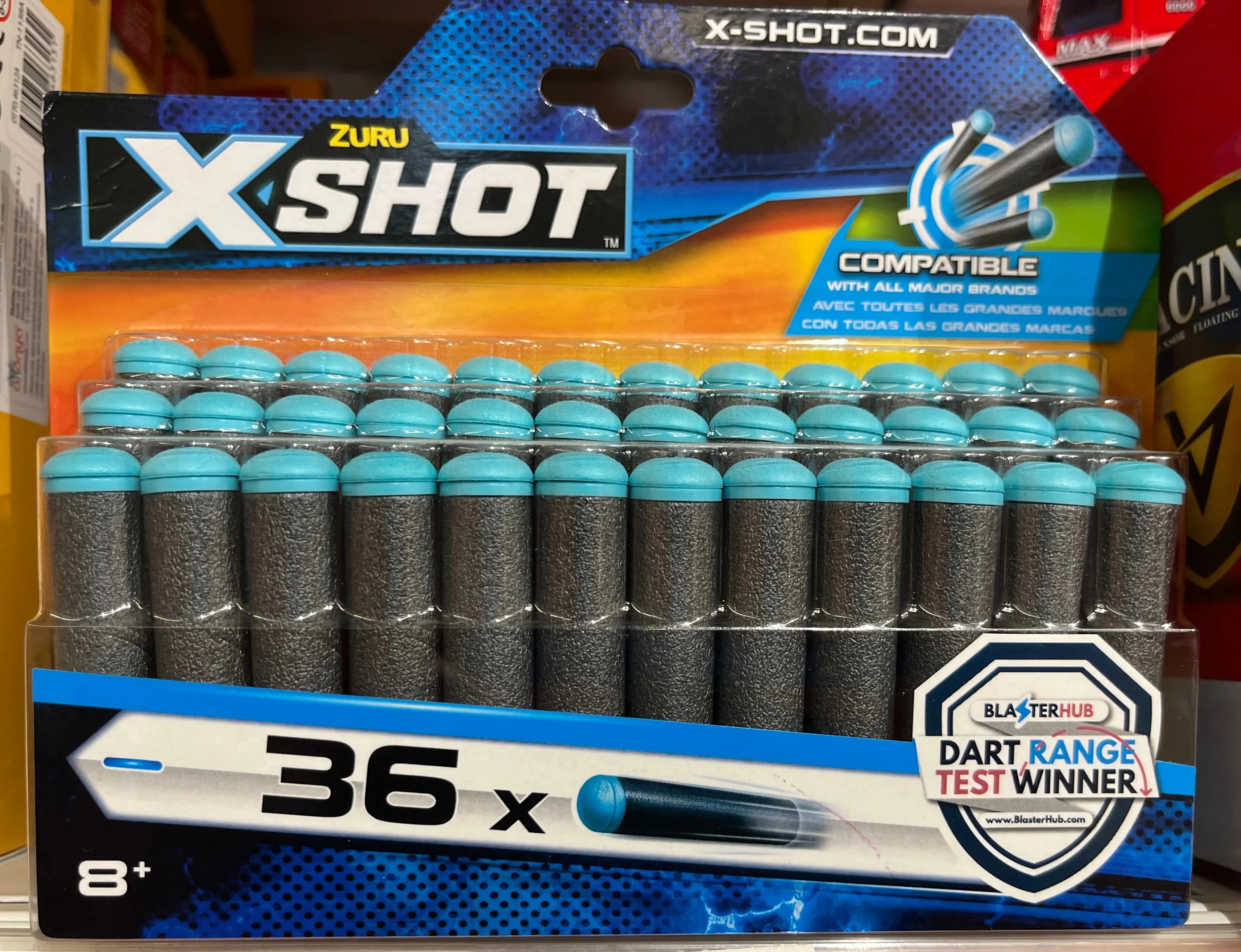 36 шт. для Nerf X Shot Дротика снайперской винтовки s патроны-36 в упаковке от Зуру -