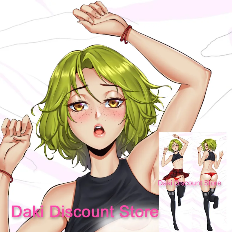 Двусторонняя наволочка Dakimakura Ryumi Vtuber с принтом