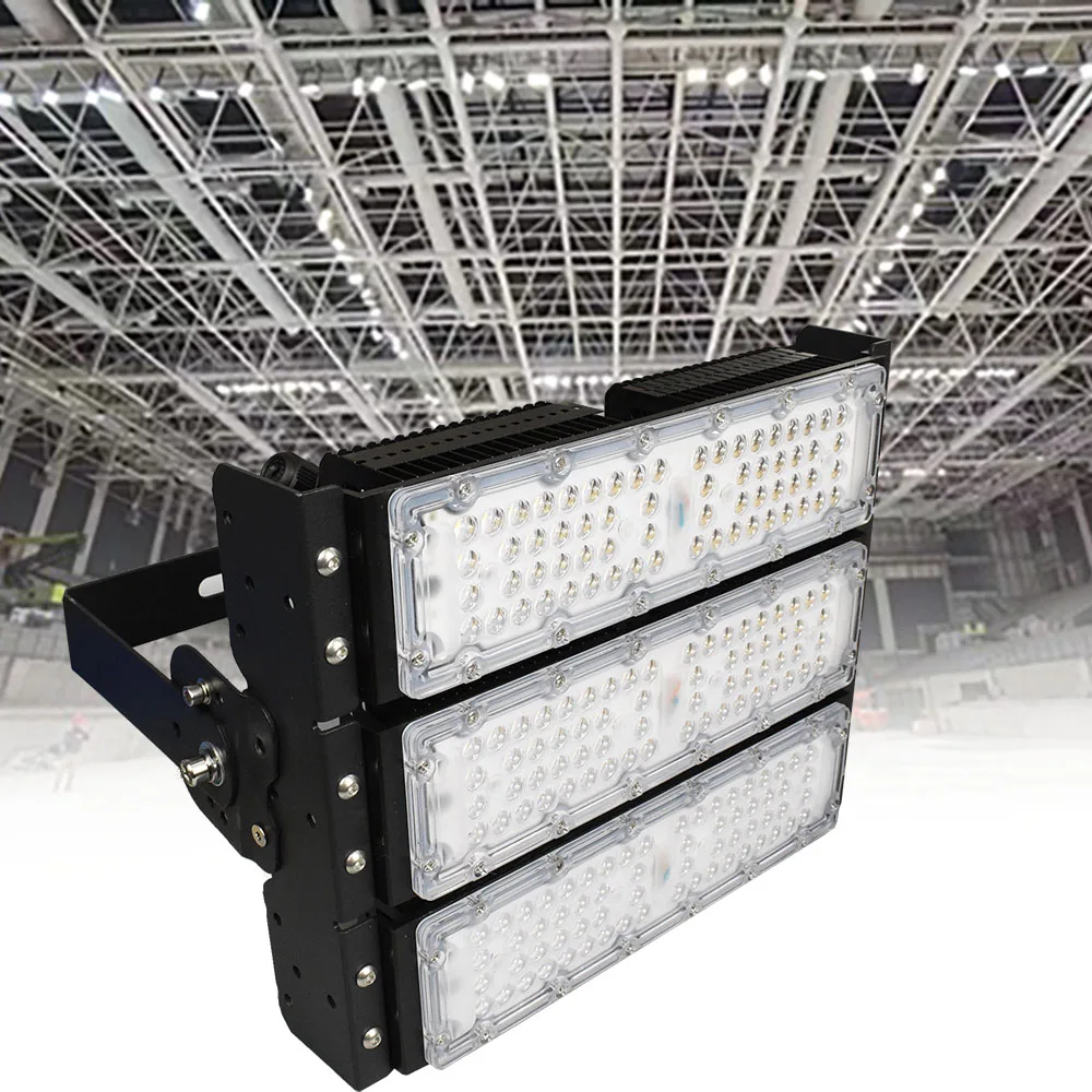 Wide Lighting Angle 50W Heavy Module Unit 100W 150W 200W Industral High Bay Lamp 6000K Daylight White for Workshop Tunnel Yard